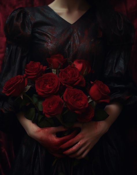 Mythology of Poetry in Desperate Red Romantic Gothic Aesthetic, The Fourth Dimension, Fourth Dimension, Blood In Water, Photography Themes, Romantic Goth, Dark Romantic, Hades And Persephone, Gothic Aesthetic