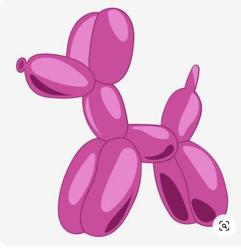 Balloon Animal Sticker, How To Draw A Balloon Animal, Balloon Animal Illustration, Balloon Animal Doodle, Animal Balloon Drawing, Ballon Animal Painting, Balloon Dog Illustration, Balloon Animals Drawing, Ballon Animal Drawing