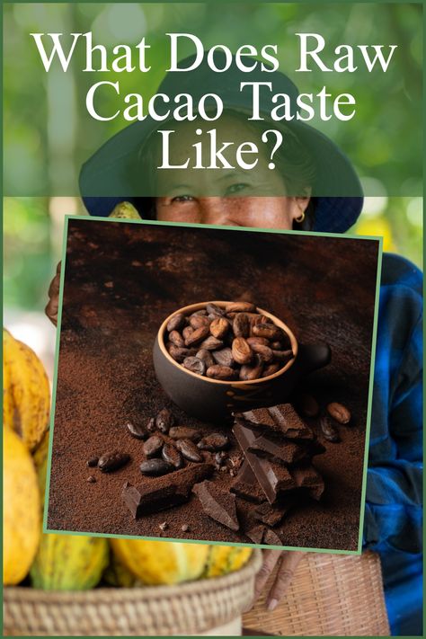 Raw cacao, with its impressive benefits and versatility, has gained a lot of attention in recent years. As more people discover this superfood, questions often arise about its taste and how it can be integrated into a wide range of recipes. In this article, we will explore the taste of raw cacao and learn about its unique flavor profile. Cacao Fruit, Cacao Recipes, Cacao Beans, Raw Cacao, Cacao Nibs, Vegetarian Paleo, Flavor Profiles, Savoury Dishes, Food Guide