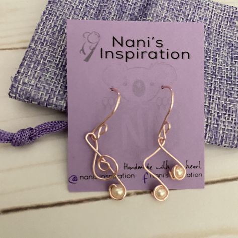 Musical Note Earrings, Music Note Earrings, Music Earrings, Candy Corn Earrings, Coin Pearl Earrings, Relationship Bracelets, Matching Couple Bracelets, Lucky Jewelry, Purple Gift