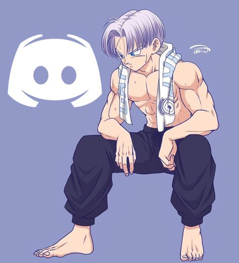 Trunks Briefs Fanart, Trunks Aesthetic Wallpaper, Future Trunks Fanart, Trunks Dbz Fanart, Trunks Fanart, Future Trunks Dbz, Dbz Trunks, Trunks Dragon Ball, Dbz Fanart