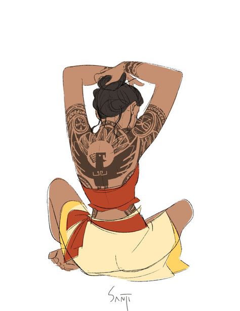 Moana getting tattoos of Maui c: Eternal Flame, A Drawing, Moana, Fan Art, Fan, Tattoos, Twitter, Art