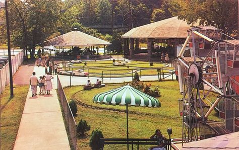 Camden Park. Est. 1903. 1960s postcard Camden Park, Huntington West Virginia, Huntington Wv, Abandoned Cities, Road Trip Routes, Abandoned Amusement Parks, Abandoned Castles, Summer Escape, Old Trains