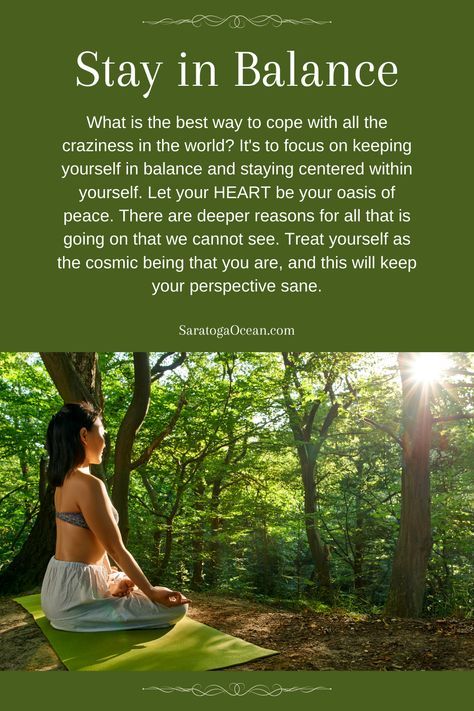 The way to stay in balance is to recognize yourself as a cosmic being. Keep your Inner Light bright. The conditions on this planet do not currently support that light very much. But I can assure you that the wider (and MUCH LARGER) Universe does! Remember that ascension is always tumultuous in a planetary situation such as ours. So do what you need to do to stay in balance. 🌹❤️ #ascension #lightworker #balance Balance Quotes Inspiration, Balance Quotes Spirituality, Balance Quotes Inspiration Wisdom, Balance Quotes Inspiration Motivation, Chakras Out Of Balance, Balance Sayings, Quotes About Balance Yoga, Balance Quotes, Healthy Heart Tips