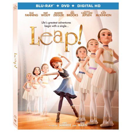 Leap! (Blu-ray + DVD +Digital HD) Leap Ballerina, Megamind Movie, Ballerina Movie, Leap Movie, Ballerina Film, Famous Inventors, Dane Dehaan, Orphan Girl, Dance Movies