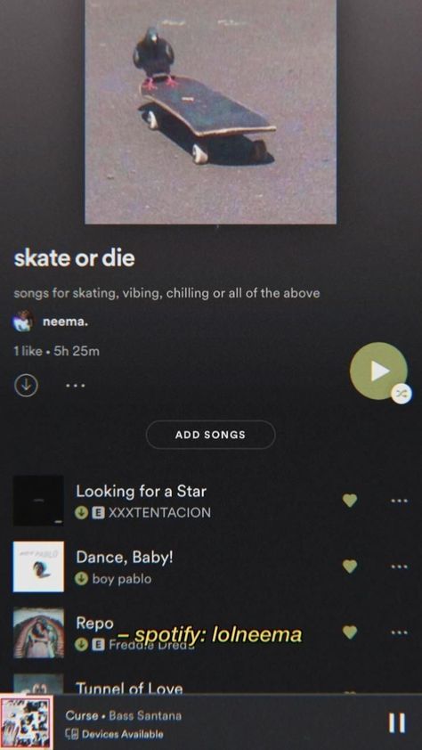 Aesthetic Spotify Playlist, Playlist Song, Skateboard Videos, Beginner Skateboard, Aesthetic Spotify, Skateboarding Tricks, Skateboard Aesthetic, Playlist Names Ideas, Playlist Music