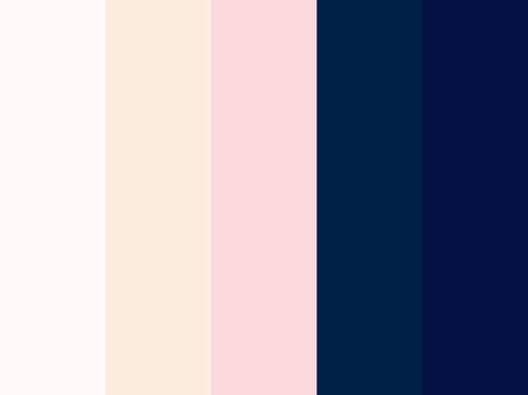 Navy blush vintage by bryllupsblog Navy, blush, chic, pastel, pink, vintage, wedding Navy Blush Weddings, Vintage Color Palette, Vintage Wedding Colors, Wedding Postcards, Pink Ideas, Gold Wedding Colors, Wedding Color Palette, Vintage Color, Pink Vintage