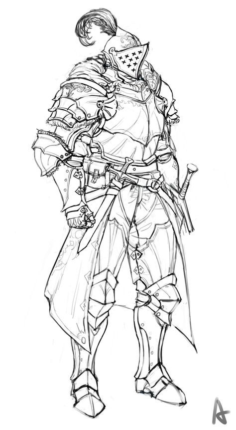 Manga Knight, Knight Character Art, Knight Sketch, Knight Drawing, Armor Drawing, Warrior Drawing, 다크 판타지, Knight Art, Knight Armor