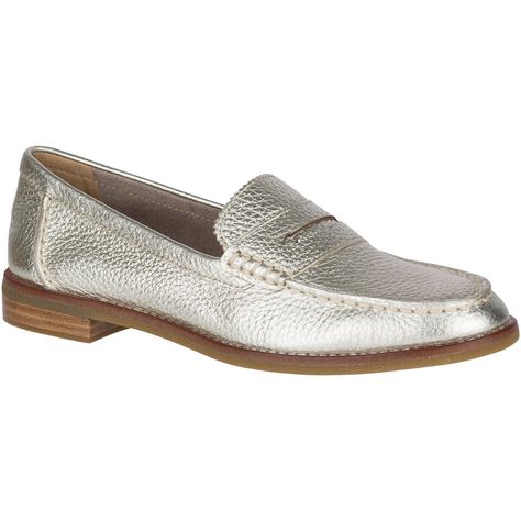 Women's Seaport Penny Loafer Platinum Types Of High Heels, Lilac Shoes, Sperry Top Sider Women, Perfect Wedding Shoes, Sperry Women's, Penny Loafer, Sperry Top Sider, Nike Shoes Women, Top Sider