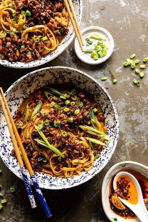 Half Baked Harvest Recipes, Dan Dan Noodles, Better Than Takeout, Harvest Recipes, Low Sodium Soy Sauce, Low Sodium Chicken Broth, Half Baked Harvest, Most Popular Recipes, Hoisin Sauce