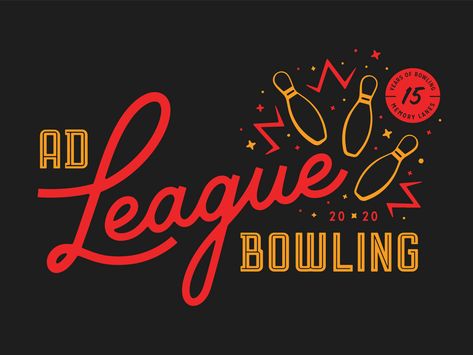 Dribbble Illustration, Oranges Art, Bowling League, Illustration Typography, Typography Graphic, Orange Art, Letter Logo Design, Party Poster, Art Licensing