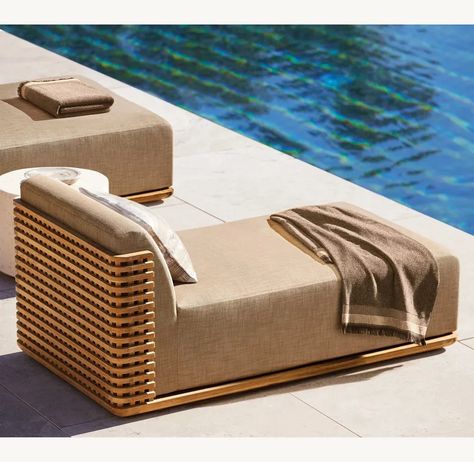 Luxury Outdoor Furniture American Style Patio Garden Sofa Set Solid Teak Wood Chaise - Buy Teak Chaise,Teak Sofa Chaise,Patio Chaise Product on Alibaba.com Wood Sun, Outdoor Furniture Patio, Sun Loungers, Luxury Outdoor Furniture, Teak Sofa, Garden Sofa Set, Furniture Sofa, Modern Outdoor Furniture, Pool Side