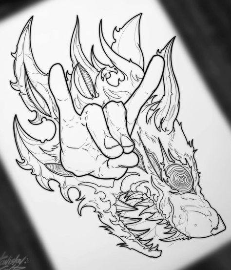 Cold Anime, Ghibli Tattoo, Manga Tattoo, Tattoo Outline Drawing, Wicked Tattoos, Anime Tattoo, Tattoo Stencil Outline, Tattoo Design Book, New School Tattoo