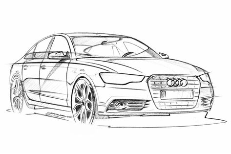 Audi A6 Design Sketch New Audi Car, Race Car Coloring Pages, Automotive Engineering, Cars Coloring Pages, Car Design Sketch, Car Sketch, Audi Cars, Cool Coloring Pages, Car Colors