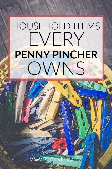 There are certain household items that every penny pincher owns, because they… Frugal Habits, Saving Money Frugal Living, Frugal Mom, Homesteading Skills, Thrifty Living, Frugal Lifestyle, Penny Pincher, Money Saving Strategies, Budget Saving