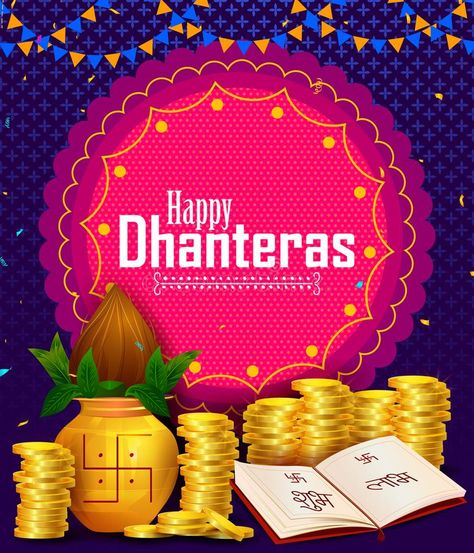 Dhanteras Creative Poster Hd, Dhantares Wishes, Happy Dhanterash, Dhanteras In Hindi, Dhanteras Quotes, Dhanteras Wishes, Dhanteras Images, Happy Dhanteras Wishes, Diwali Light