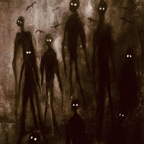 Scary Drawings, Nightmares Art, Creepy Drawings, Arte Peculiar, Creepy Images, Creepy Pictures, 다크 판타지, Dark Art Drawings, Dark Art Illustrations