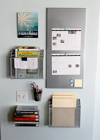 "Hidden" Family Command Center For Staying Organized - One Good Thing by JilleePinterestFacebookPinterestFacebookPrintFriendly Family Command Centers, Command Center Kitchen, Command Centers, Closet Hacks Organizing, Family Command Center, Organizing Paperwork, Paper Clutter, Linen Closet Organization, Organized Mom