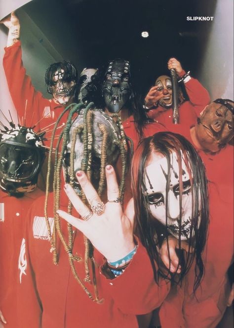 Slipknot, A Mask, Mask, Red, Black, Zombies