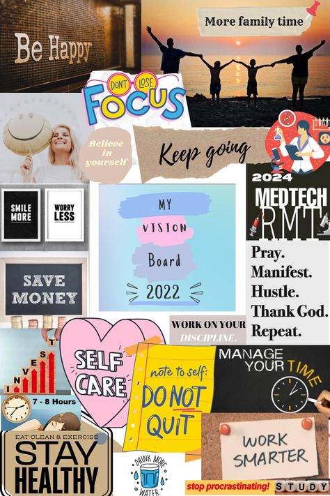 Vision Board Ideas Elementary, Vision Board Ideas Examples For Kids, Vision Board Ideas For Students, Vision Boards For Teens, Medtech Student, Vision Board For Students, Vision Board For Kids, Vision Board Poster, Kids Vision Board