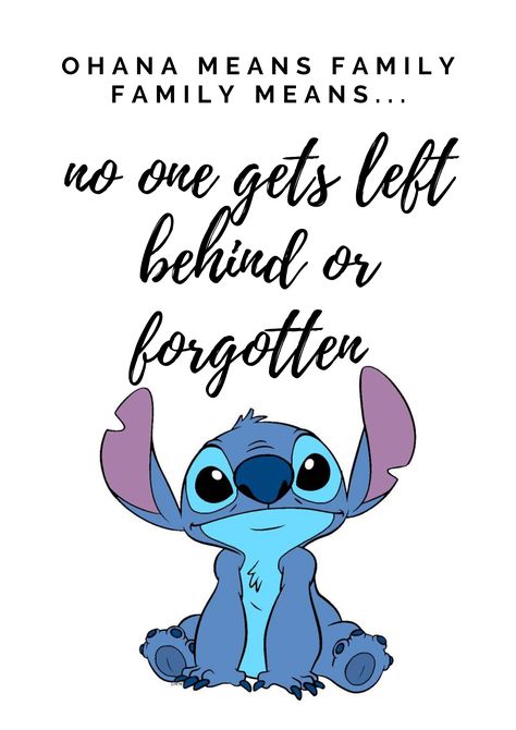 Ohana Means Family Wallpaper, Ohana Means Family Quote, Stitch Ohana Means Family, Mean Family Quotes, Disneyland Quotes, Friends Are Family Quotes, Dolphin Painting, Stitch Coloring Pages, Lilo And Stitch Quotes