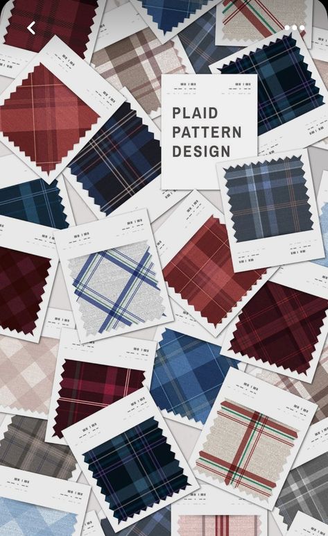 Wallpaper Checkered, Fabric Swatch Display, Mood Board Fashion Inspiration, Fabric Illustration, Plaid Pattern Design, Checkered Fabric, Fabric Board, Fabric Photography, Fabric Display