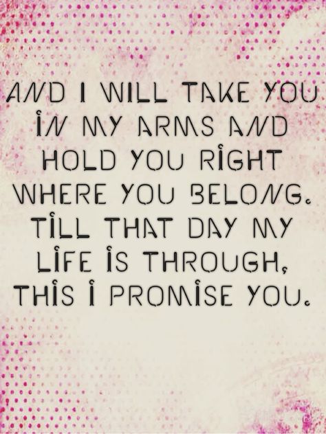 This I promise you-*NSYNC Such a pretty song Nsync Lyrics, Sappy Love Quotes, 365 Jar, Lyrics To Live By, I Love My Hubby, Song Lyrics Art, Yours Lyrics, Music Quotes Lyrics, Interesting Quotes