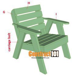 Garden Chair Plans, Wooden Lawn Chairs, Kursi Outdoor, Patio Chairs Diy, Adirondack Chairs Diy, Wood Chair Diy, Wood Patio Chairs, Woodworking Chair, Diy Lawn