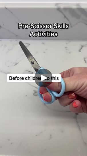 189K views · 1.5K reactions | Here are some simple, fun ways to develop the skills and hand strength needed to use scissors effectively! ✂️ #PreScissorSkills #ClassroomInspiration | Twinkl Resources Teaching Scissor Skills, Scissor Activity For Kindergarten, Activities For Scissor Skills, Scissors Skills Preschool, Practice Scissor Skills Preschool, Beginning Scissor Skills, Kids Scissors, Bilateral Coordination, Toddler Class