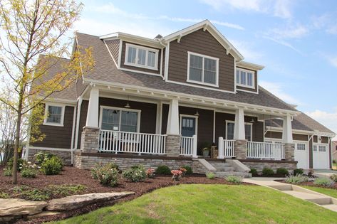 Coastal Craftsman - Craftsman - Exterior - Indianapolis - by Timberlin Homes | Houzz Coastal Craftsman, Craftsman Exterior, Craftsman Bungalows, Bungalow, Minnesota, Exterior