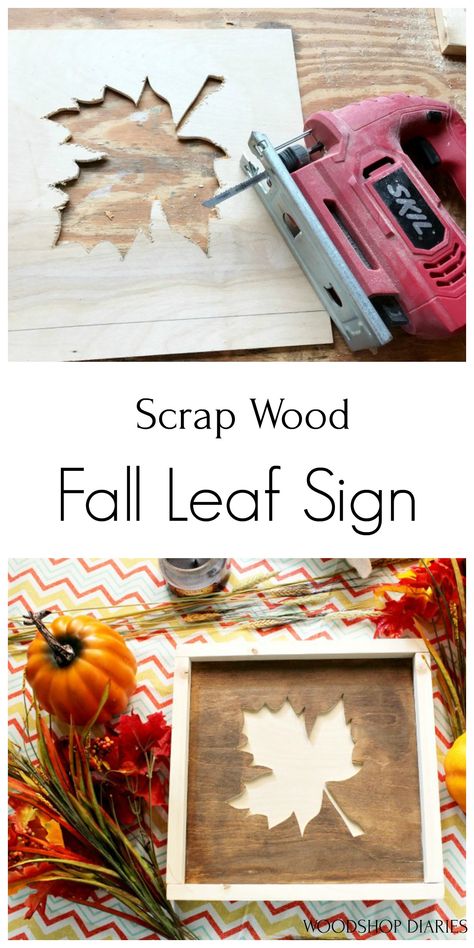 Fall Wood Projects, Rustic Wall Decor Diy, Diy Scrap Wood, Fun Fall Crafts, Quick And Easy Crafts, Fall Sign, Scrap Wood Projects, Fall Craft, Bedroom Decor Design