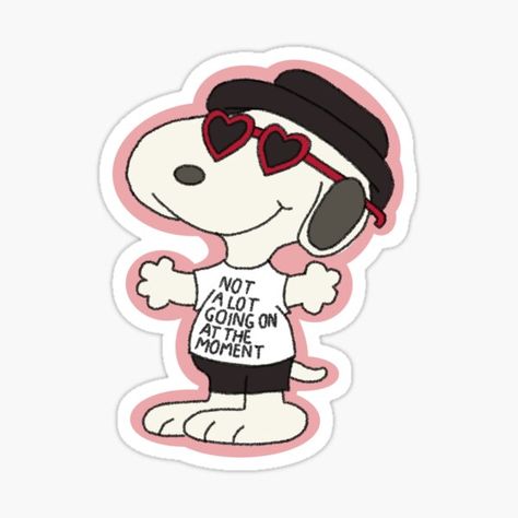 Taylor Swift Merch & Gifts for Sale | Redbubble Stickers Cool, Snoopy Wallpaper, Music Stickers, Wallpaper Stickers, Silly Dogs, Stickers For Sale, Dog Stickers, Cool Stickers, Printable Stickers