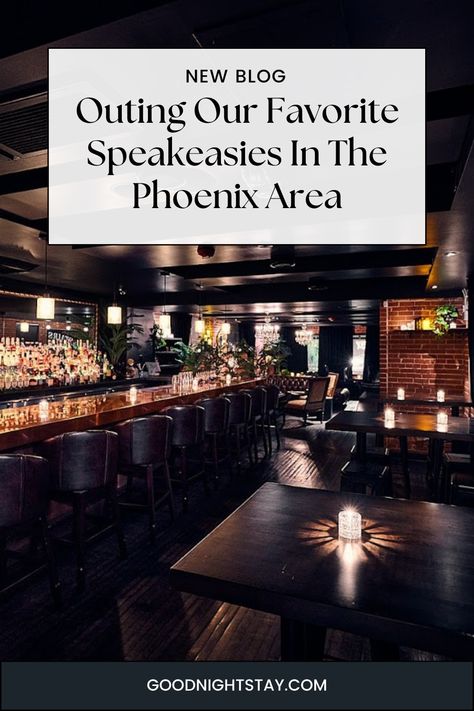 Are you booking your vacation to Phoenix and want to avoid the basic tourist spots? Then check out our blog about our favorite speakeasies in Phoenix! See and experience Phoenix like a local! San Bernardino Mountains, St Joes, Corporate Housing, Vacation Rental Management, Unique Cocktails, Siesta Key, Paradise Valley, Tourist Spots, Gatlinburg