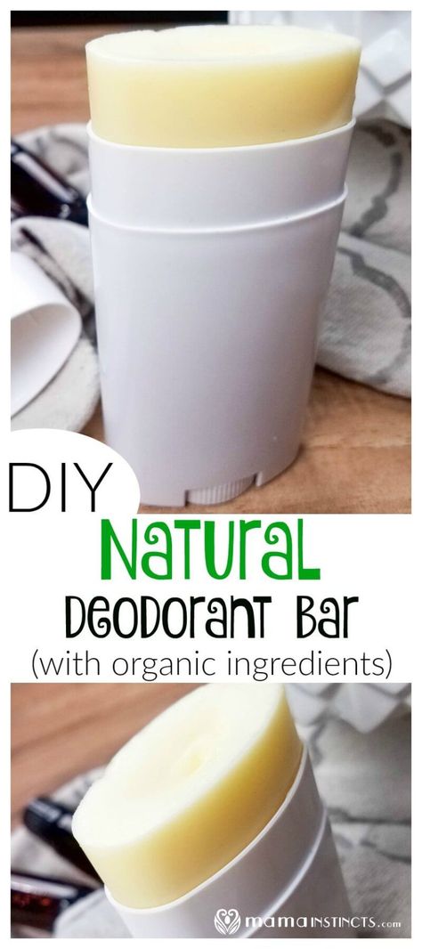 DIY Natural Deodorant Bar (with Organic Ingredients) Lip Peeling, Deodorant Bar, Natural Deodorant Recipe, Diy Natural Deodorant, Deodorant Recipe, Deodorant Recipes, Săpunuri Handmade, Diy Deodorant, Homemade Deodorant