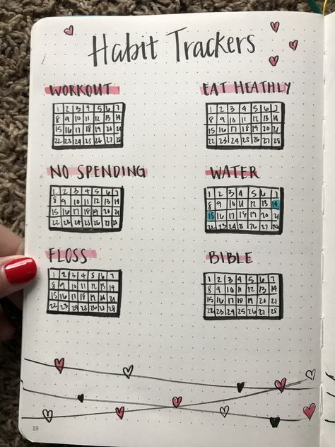 Habit tracker February Bujo Habit Tracker, Feb Habit Tracker, February Bujo Ideas, February Diy Calendar, Habit Tracker February, February Planner Ideas, February Habit Tracker, February Monthly Spread, Bujo February