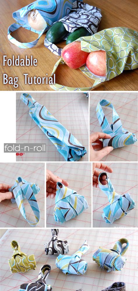 Foldable Tote Bag Pattern, Foldable Market Bag Pattern, Foldable Shopping Bag Pattern, Sustainable Sewing Projects, Diy Foldable Shopping Bag, Crochet Folding Market Bag, Sew Foldable Shopping Bag, Easy Tote Bag Pattern Free, Sheet Packaging