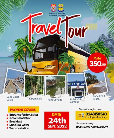 Picnic Flyer Design Ideas, Excursion Flyer Design, Travel And Tourism Poster Design, Travel Tour Poster Design, Travel Flyer Design, Travel Brochure Design, Travel Advertising Design, Poster Business, Travel Advertising