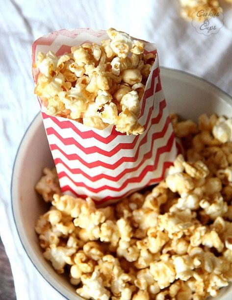 Salted Caramel Popcorn | The BEST Caramel Corn Recipe Caramel Corn Recipes, Popcorn Recipes Caramel, Salted Caramel Popcorn, Popcorn Treats, Caramel Corn, Popcorn Recipes, Caramel Popcorn, Snack Mix, Snack Time