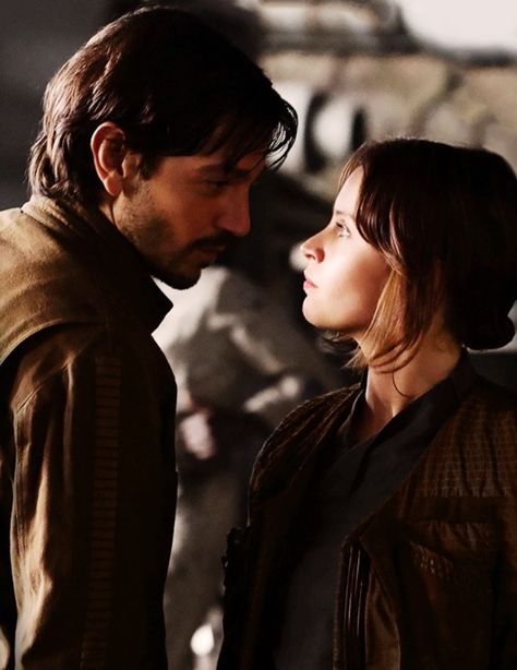 Best Fictional Couples Ships, Rogue One Cassian, Cassian Andor Rogue One, Cassian And Jyn Rogue One, Rogue One Jyn And Cassian, Jyn X Cassian, Jyn Erso Aesthetic, Jyn Erso And Cassian Andor, Jyn And Cassian