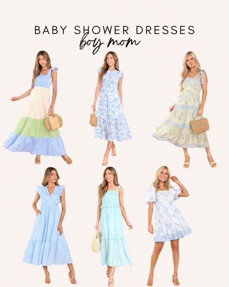 Baby Shower Dress, Baby Shower Outfit, Baby Shower Dresses, Shower Dresses, Boy Baby Shower, Boy Mom, Boy Shower, Baby Boy Shower, Mom And Baby