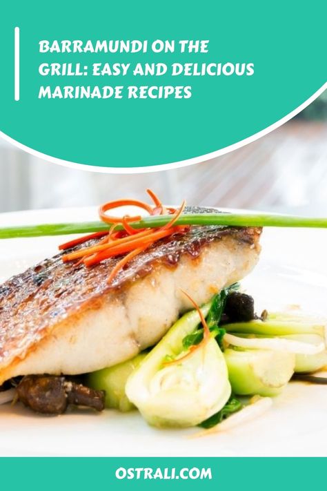 Barramundi on the Grill: Easy and Delicious Marinade Recipes Barramundi Fish, Tamarind Fish, Barramundi Recipes, Fish To Eat, How To Cook Lamb, Grill Time, Hamburger Steak, Honey Mustard Dressing, Fish Recipe