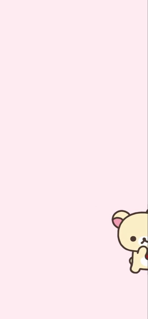 Korilakumma Icon, Korilakkuma Strawberry Wallpaper, Sanrio Wallpaper Iphone Lock Screen, Pink Wallpaper For Widgets, Light Pink Cute Wallpaper, Rillakuma Wallpaper Pink, Rikkakuma Wallpaper, Korlikumma Wallpaper, Korilakkuma Lockscreen