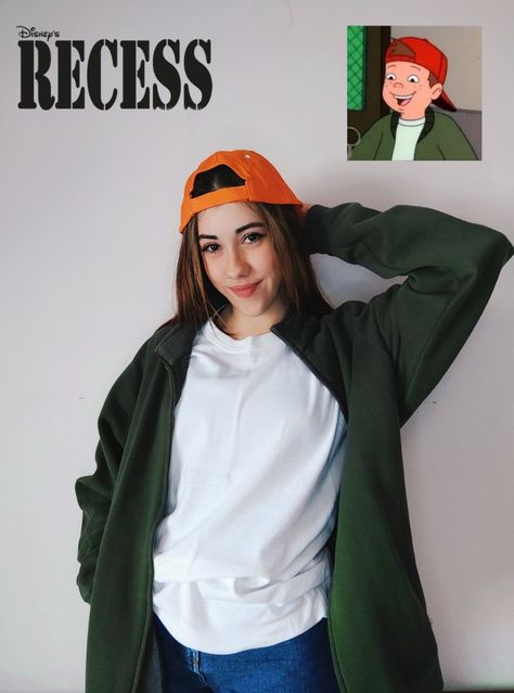 Recess Costumes, Recess Cartoon, Disfraces Ideas, Cosplay Disney, Friend Costumes, Disney Cosplay, Disney Party, Oversized Jacket, Disney Cartoons