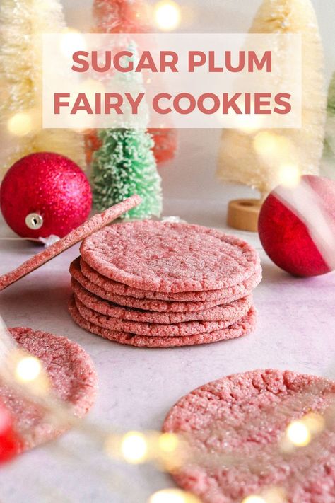 Fairy Cookies, Fairy Food, Sugar Cookie Mix, Christmas Baking Recipes, Christmas Cookie Exchange, Sugar Plum Fairy, Cookie Party, Xmas Cookies, The Ballet