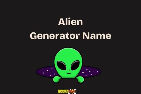 Discover unique and creative names for your extraterrestrial characters with our advanced alien generator name tool. Perfect for sci-fi writers and game developers! Alien Names Generator, Alien Names, Character Name Generator, Alien Language, Majestic Names, Twin Names, Creative Names, Name Generator, Unique Names