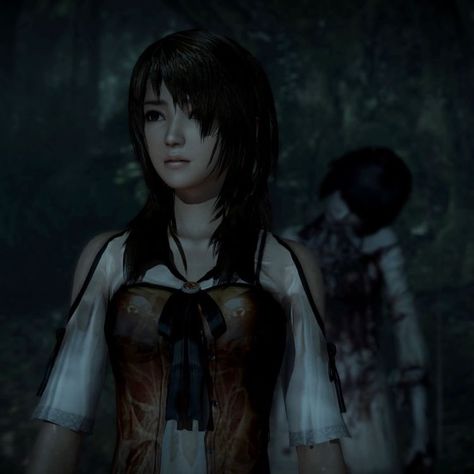 Fatal Frame Pfp, Fatal Frame, In The Dark, Forest, Frame