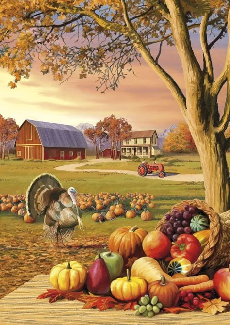 Pumpkin Farm, Fall Fruits, Harvest Table, Autumn Flowers, Farm Kitchen, Autumn Scenes, Autumn Scenery, Norman Rockwell, Fall Pictures