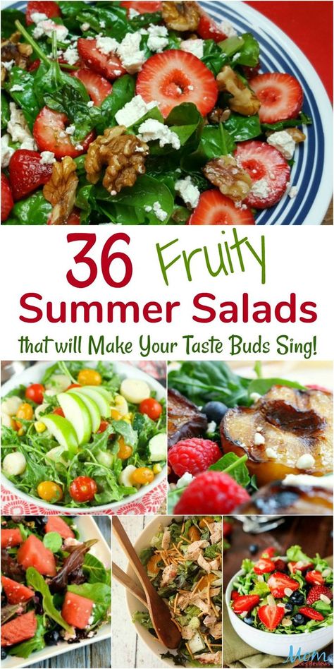 Fruity Salads Recipes, Fruity Salads, Barbeque Ideas, Barbecue Salad, Dinner Light, Refreshing Salads, Ginger Benefits, Sunday Recipes, Summer Meals