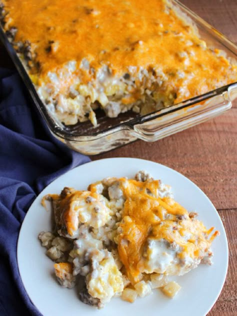 Leftover Sausage Gravy What To Do With, Lasagna Breakfast Casserole, Make Ahead Sausage Gravy, Leftover Sausage Gravy Recipes, Crockpot Biscuits And Gravy Casserole, Leftover Sausage Gravy, Breakfast Casserole With Sausage Gravy, Breakfast Casserole With Gravy, Sausage Biscuits And Gravy Casserole