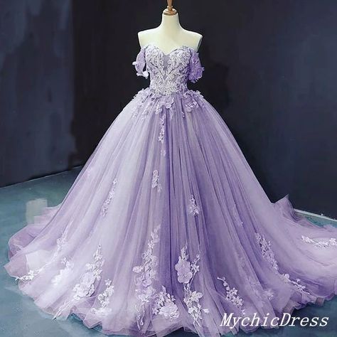 Lilac Quinceanera Dresses, Purple Prom Dresses, Purple Sweet 16, Dresses Sweet 16, Purple Ball Gown, Purple Quince, Purple Quinceanera Dresses, Purple Evening Dress, Long Fitted Dresses